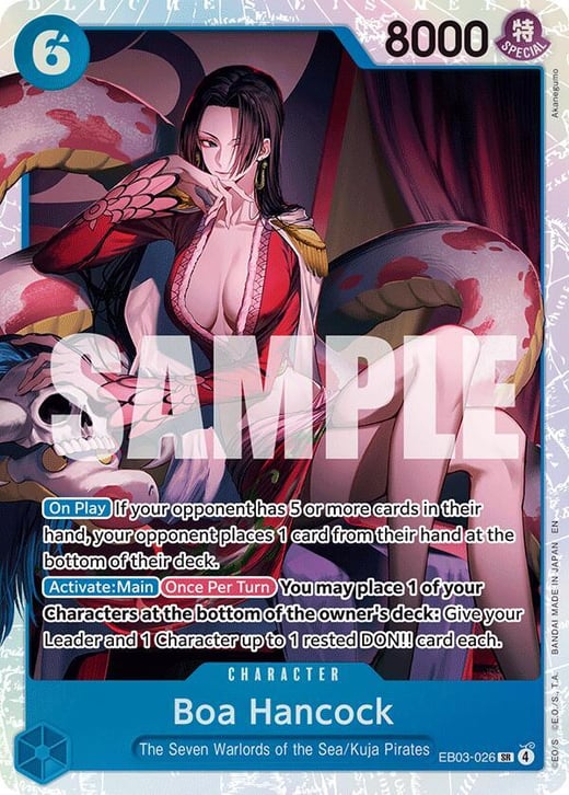Boa Hancock EB03-026 — EB-03 One Piece Heroines Edition