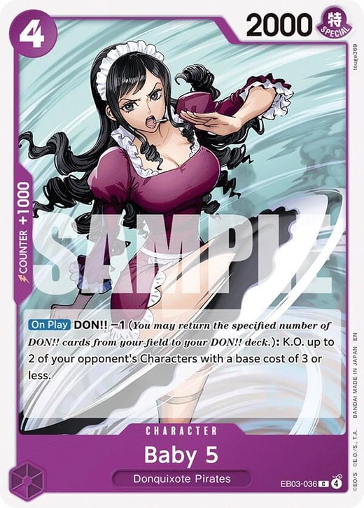 Baby 5 EB03-036 — EB-03 One Piece Heroines Edition