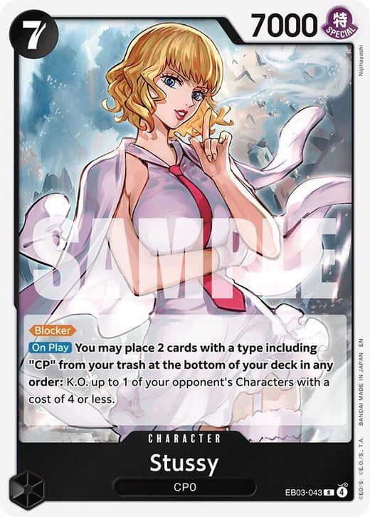 Stussy EB03-043 — EB-03 One Piece Heroines Edition