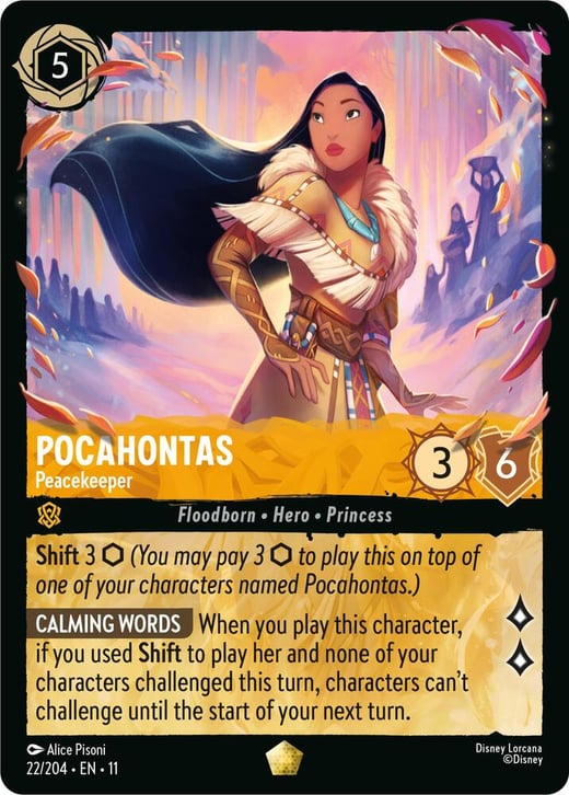 Pocahontas - Gardienne de la paix 22/204 — Winterspell