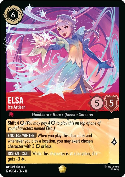 Elsa - Ice Artisan 123/204 — Winterspell