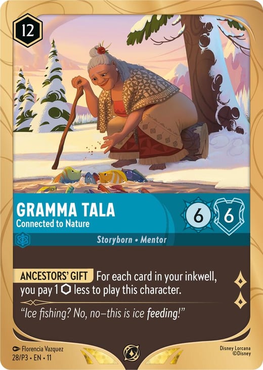 Grand-mère Tala - En communion avec la nature 28/P3 — Winterspell