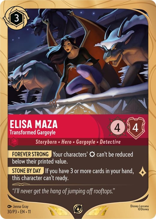 Elisa Maza - Transformée en gargouille 30/P3 — Winterspell