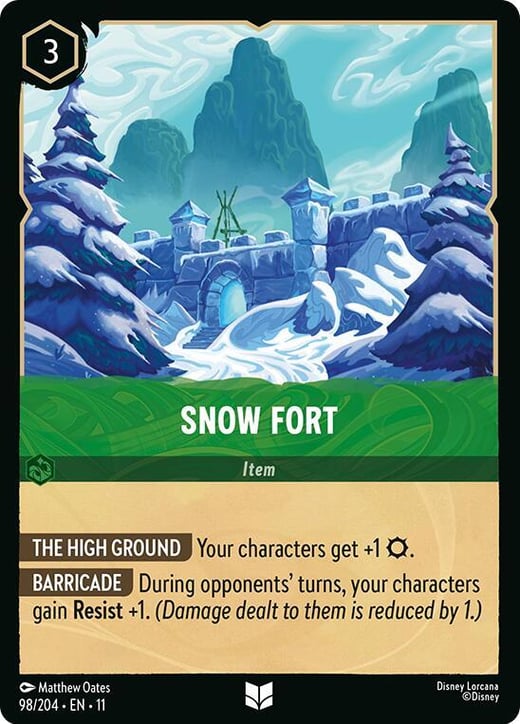 Fort de neige 98/204 — Winterspell