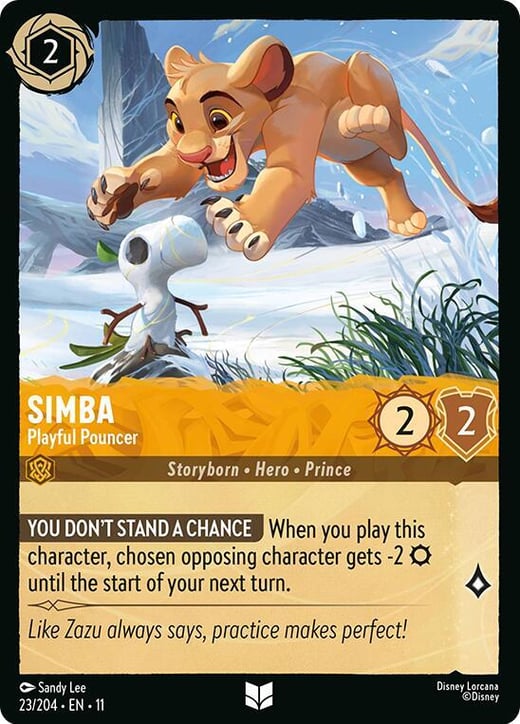 Simba - Bondisseur espiègle 23/204 — Winterspell