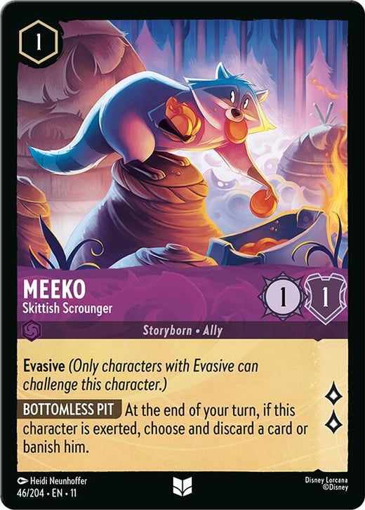 Meeko - Pique-assiette craintif 46/204 — Winterspell