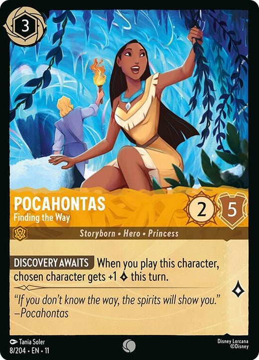 Pocahontas - Trouve le bon chemin 8/204 — Winterspell