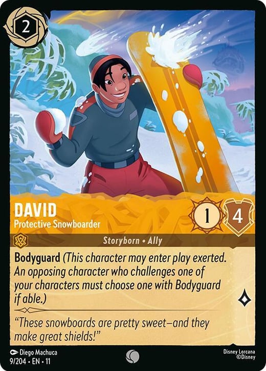 David - Snowboardeur protecteur 9/204 — Winterspell