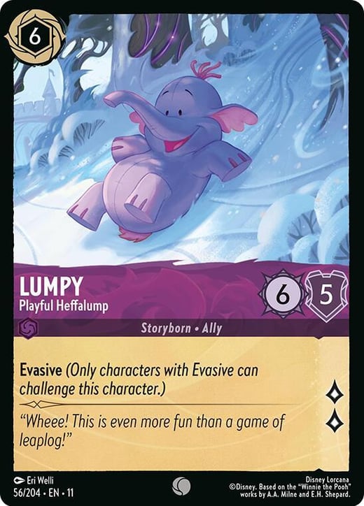 Lumpy - Playful Heffalump 56/204 — Winterspell