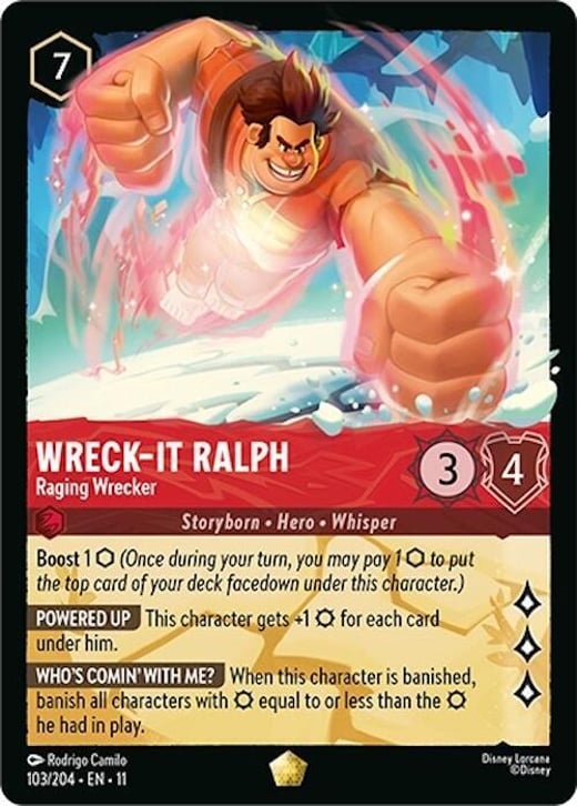 Wreck-It Ralph - Raging Wrecker 103/204 — Winterspell