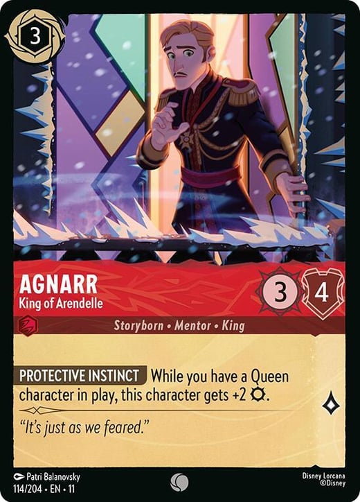Agnarr - Roi d'Arendelle 114/204 — Winterspell