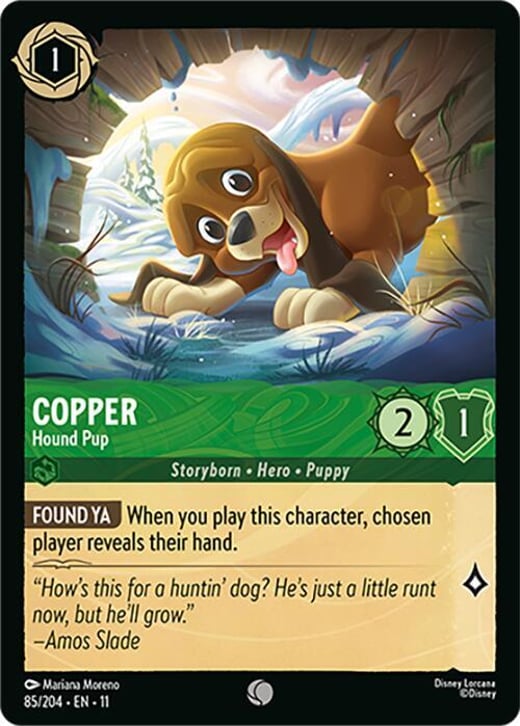Copper - Hound Pup 85/204 — Winterspell