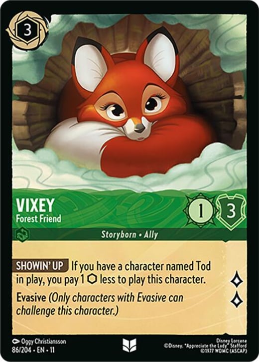 Vixy - Amie de la forêt 86/204 — Winterspell