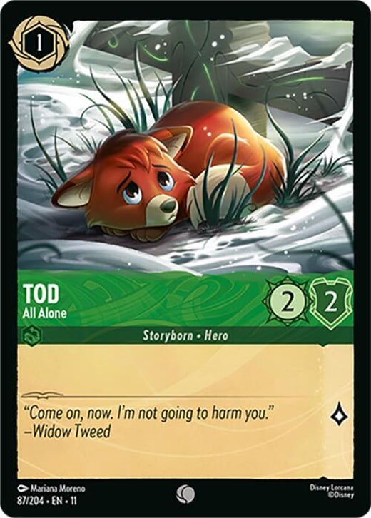 Tod - All Alone 87/204 — Winterspell
