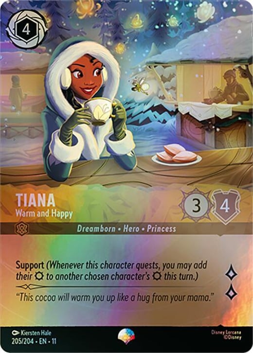 Tiana - Réchauffée et heureuse 205/204 — Winterspell