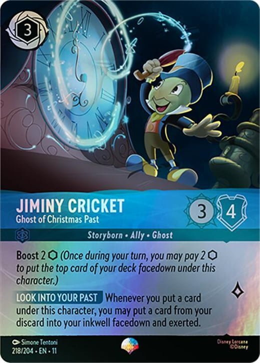Jiminy Cricket - Fantôme des Noëls passés 218/204 — Winterspell