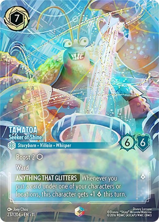 Tamatoa - Seeker of Shine (Enchanted) 237/204 — Winterspell