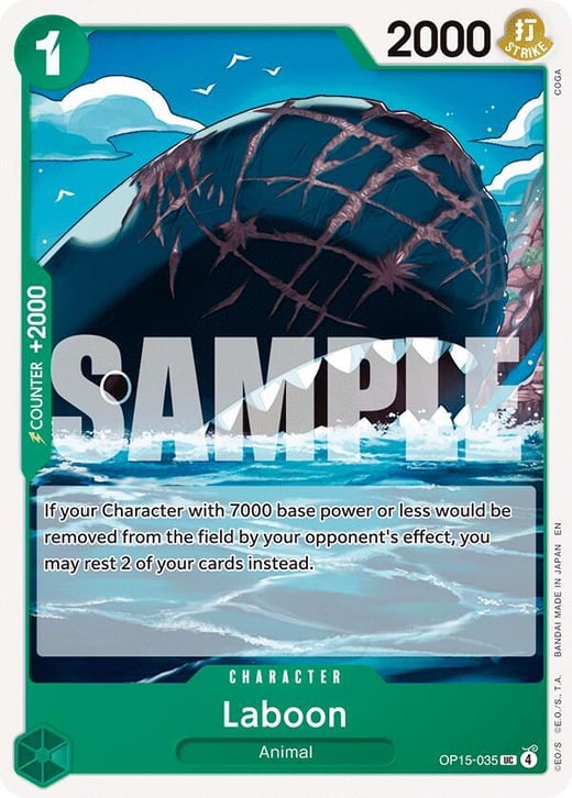 Laboon OP15-035 — OP-15 Adventure on Kami's Island