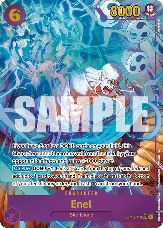 Ener OP15-118_p1 — OP-15 Adventure on Kami's Island