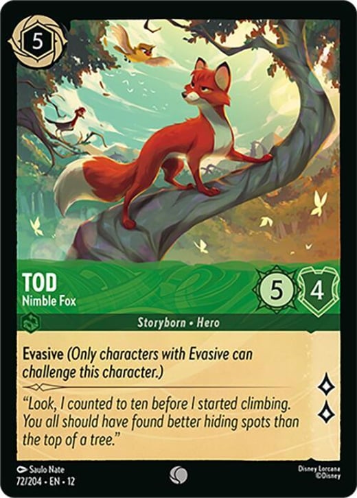 Tod - Nimble Fox 72/204 — Wilds Unknown