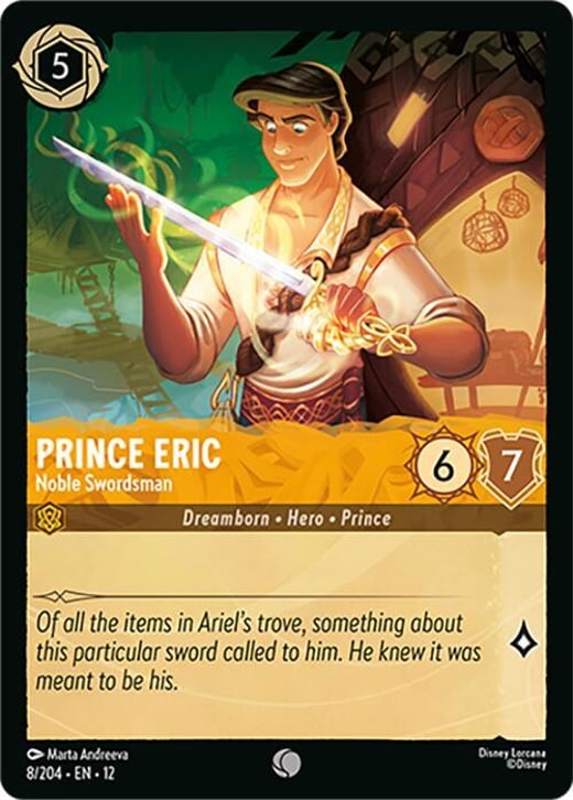 Prince Eric - Noble épéiste 8/204 — Wilds Unknown