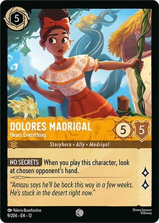 Dolores Madrigal - Hears Everything 9/204 — Wilds Unknown