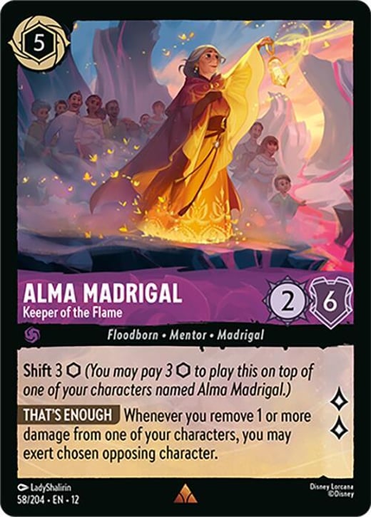 Alma Madrigal - Gardienne de la flamme 58/204 — Wilds Unknown