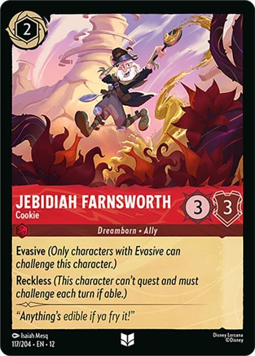 Jebidiah Farnsworth - Cookie 117/204 — Wilds Unknown