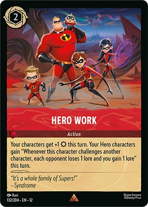 Hero Work 132/204 — Wilds Unknown