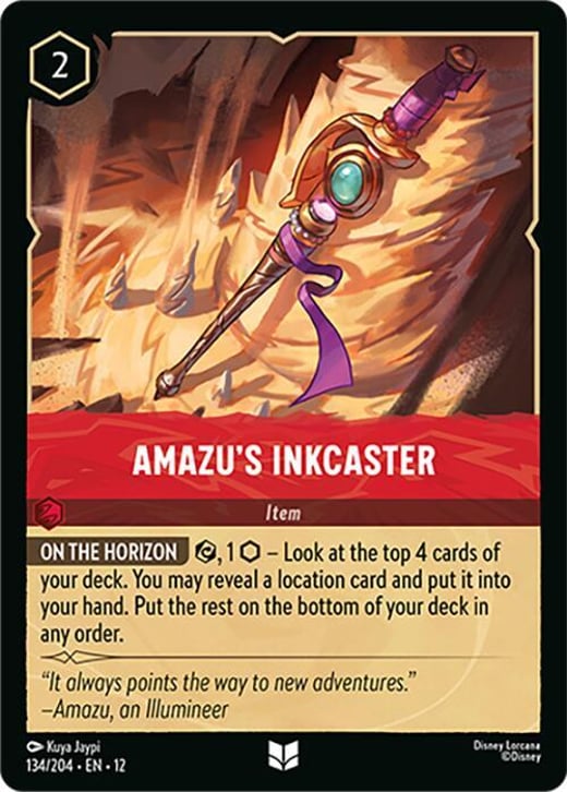 Invocateur d'Encre d'Amazu 134/204 — Wilds Unknown