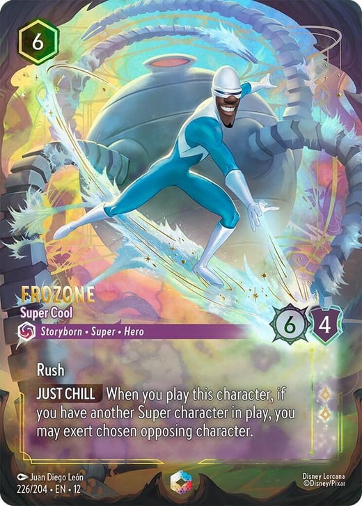 Frozone - Super Cool (Enchanted) 226/204 — Wilds Unknown