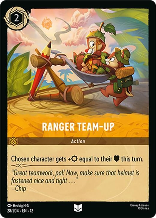 Ranger Team-Up 28/204 — Wilds Unknown