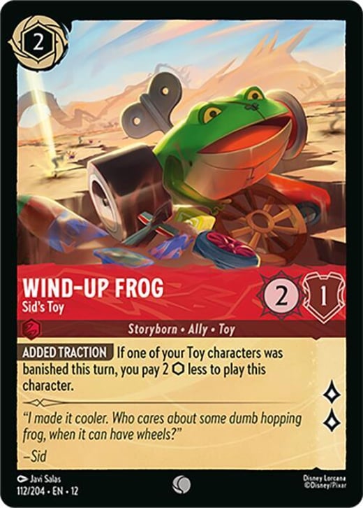 La grenouille - Jouet de Sid 112/204 — Wilds Unknown