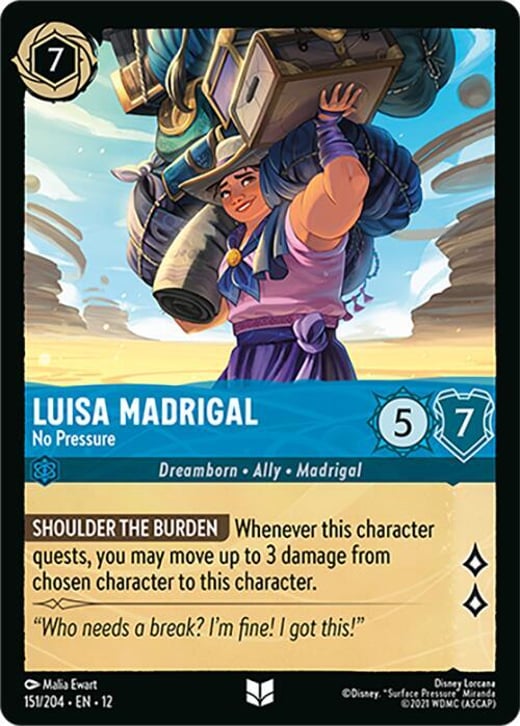 Luisa Madrigal - Sans pression 151/204 — Wilds Unknown