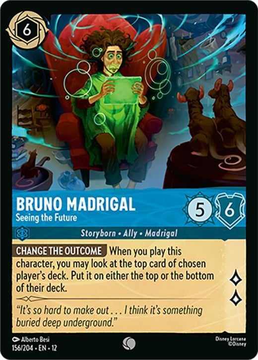 Bruno Madrigal - Voit dans le futur 156/204 — Wilds Unknown