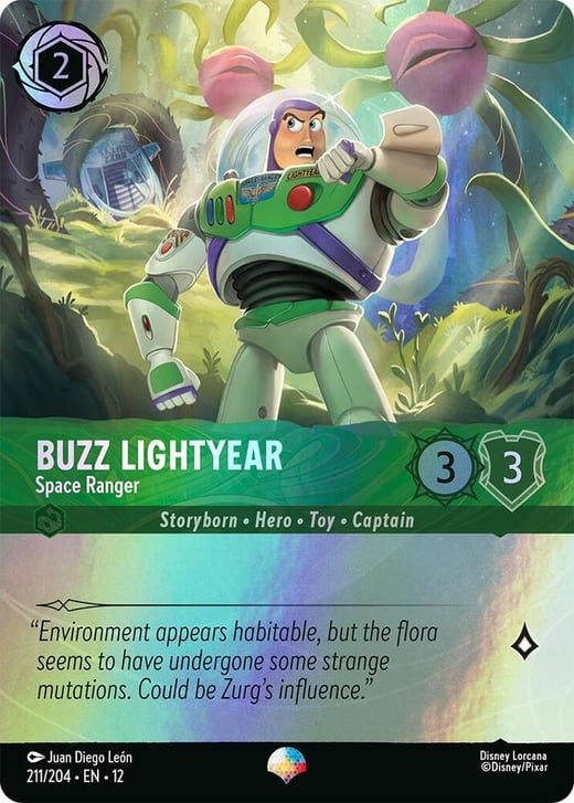Buzz Lightyear - Space Ranger (Epic) 211/204 — Wilds Unknown