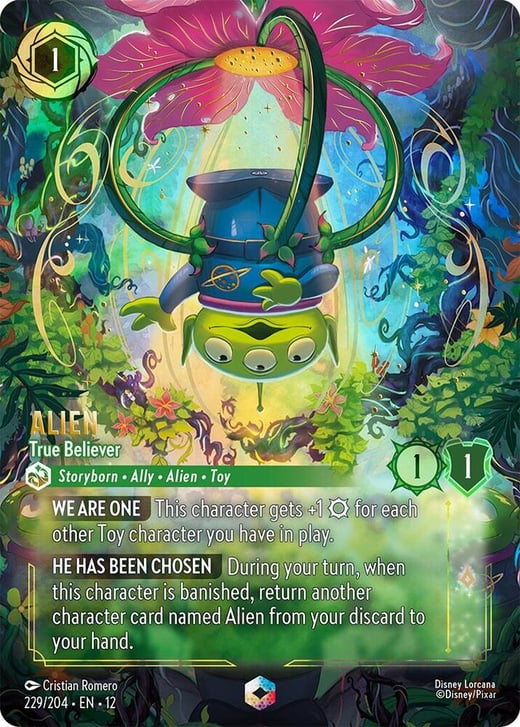 Alien - True Believer (Enchanted) 229/204 — Wilds Unknown