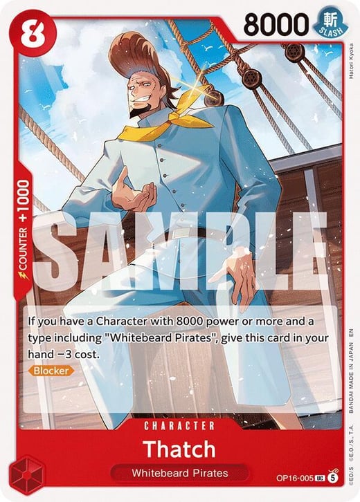 Thatch OP16-005 — OP-16 The Time of Battle