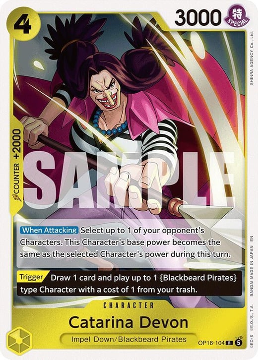 Catarina Devon OP16-104 — OP-16 The Time of Battle