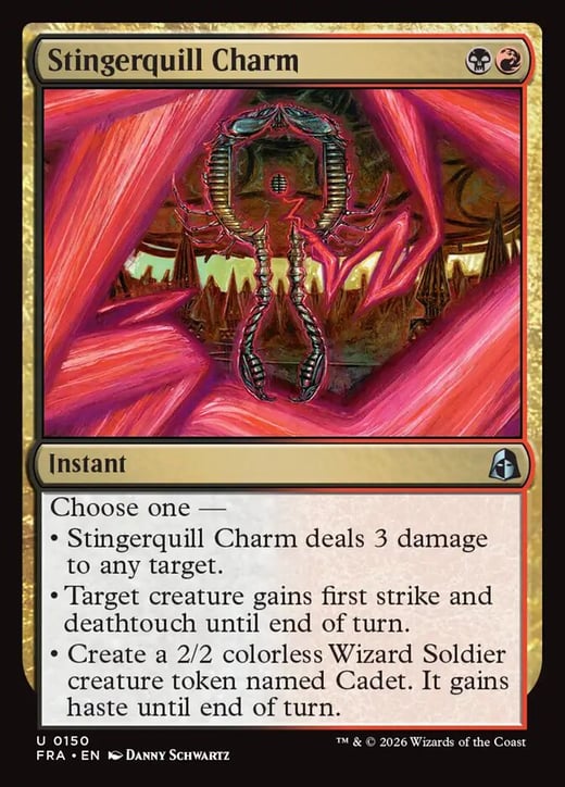 Stingerquill Charm 150 — Reality Fracture