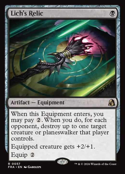 Lich's Relic 57 — Reality Fracture